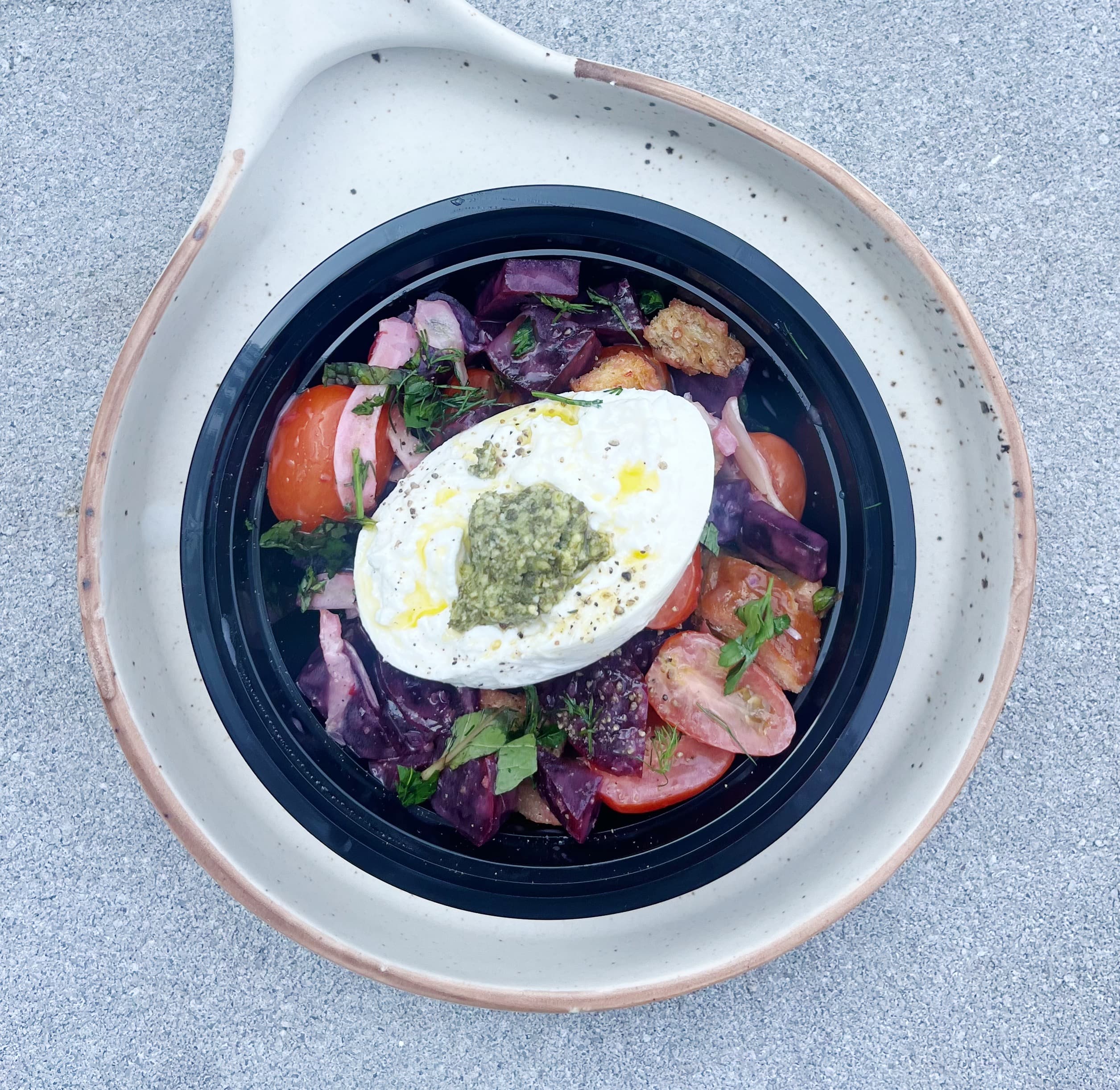 Burratta Beet Salad