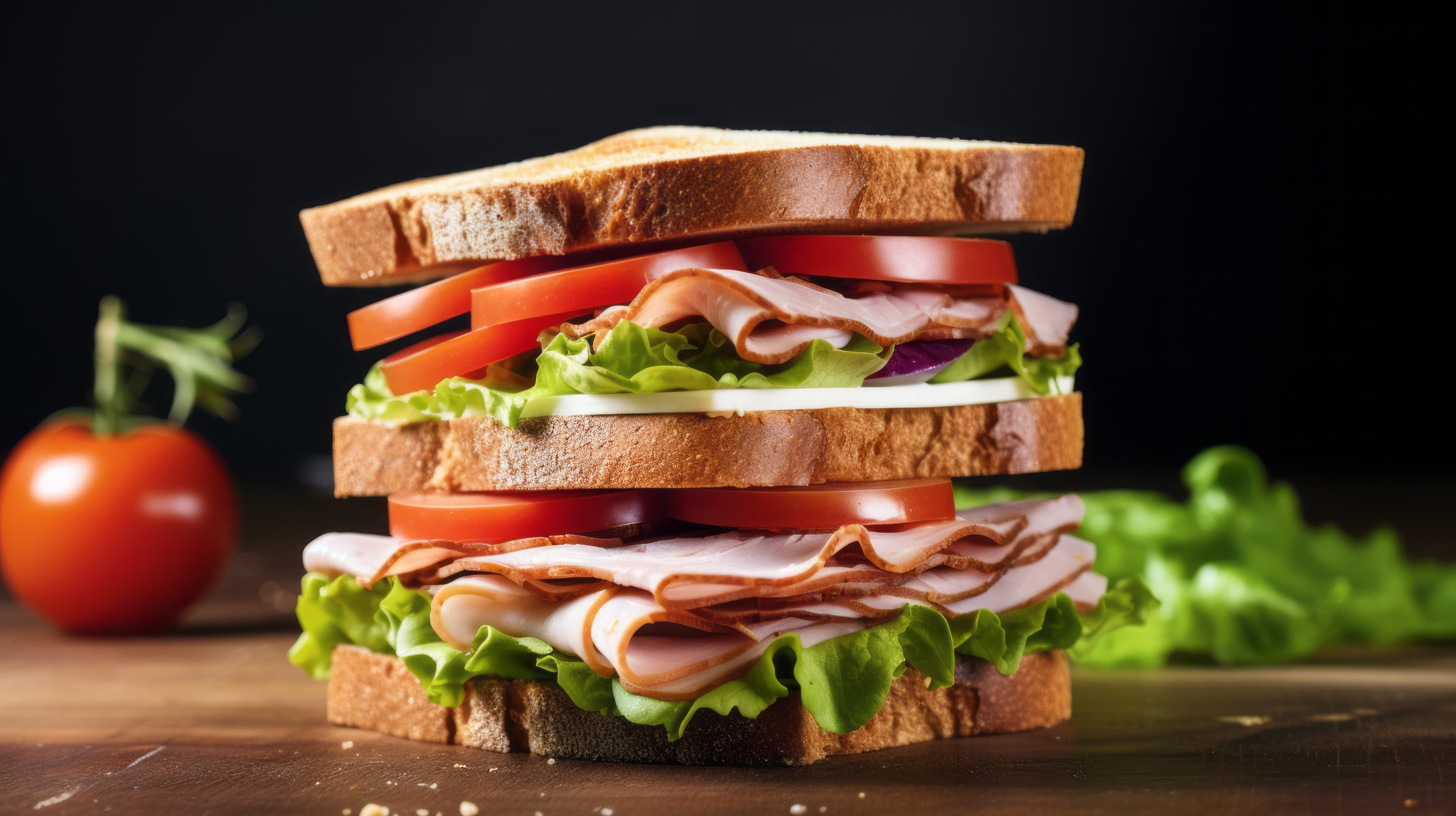 Honey Roasted Turkey Sandwich
